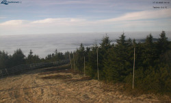 Lysá hora, pohled na západ