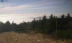 Město Rokytnice nad Jizerou - Lysá hora, pohled na západ - 17.12.2025 v 13:03 Město Rokytnice nad Jizerou - Lysá hora, pohled na západ - 17.12.2025 v 13:03