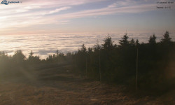 Lysá hora, pohled na západ