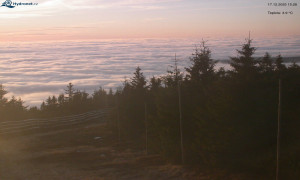 Město Rokytnice nad Jizerou - Lysá hora, pohled na západ - 17.12.2025 v 15:31 Město Rokytnice nad Jizerou - Lysá hora, pohled na západ - 17.12.2025 v 15:31