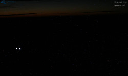 Lysá hora, pohled na západ