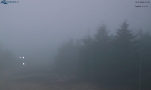 Město Rokytnice nad Jizerou - Lysá hora, pohled na západ - 18.12.2025 v 07:45 Město Rokytnice nad Jizerou - Lysá hora, pohled na západ - 18.12.2025 v 07:45