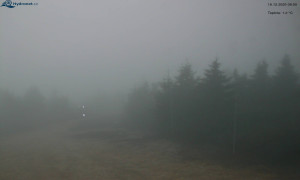 Město Rokytnice nad Jizerou - Lysá hora, pohled na západ - 18.12.2025 v 08:03 Město Rokytnice nad Jizerou - Lysá hora, pohled na západ - 18.12.2025 v 08:03