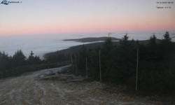 Lysá hora, pohled na západ