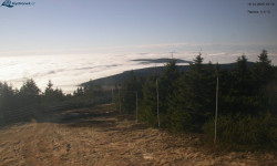 Lysá hora, pohled na západ