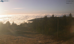 Lysá hora, pohled na západ