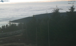 Lysá hora, pohled na západ