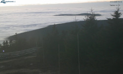 Lysá hora, pohled na západ