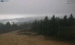 Lysá hora, pohled na západ