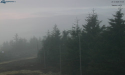 Lysá hora, pohled na západ