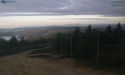 Lysá hora, pohled na západ