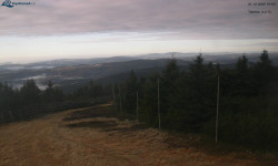 Lysá hora, pohled na západ