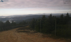 Lysá hora, pohled na západ