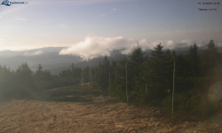 Lysá hora, pohled na západ