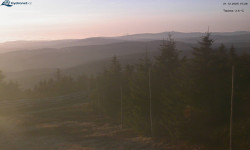 Lysá hora, pohled na západ