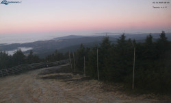 Lysá hora, pohled na západ