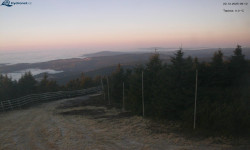 Lysá hora, pohled na západ