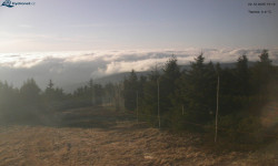 Lysá hora, pohled na západ