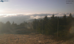 Lysá hora, pohled na západ