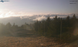 Lysá hora, pohled na západ