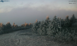 Lysá hora, pohled na západ