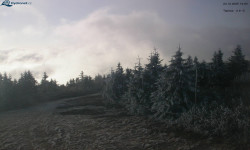 Lysá hora, pohled na západ