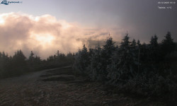 Lysá hora, pohled na západ