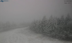 Lysá hora, pohled na západ