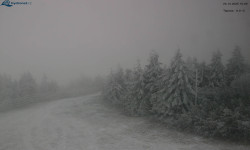 Lysá hora, pohled na západ