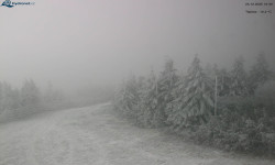 Lysá hora, pohled na západ