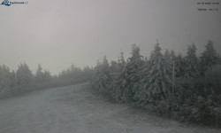 Lysá hora, pohled na západ