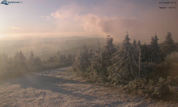 Lysá hora, pohled na západ