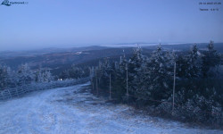 Lysá hora, pohled na západ