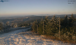 Lysá hora, pohled na západ