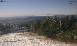 Lysá hora, pohled na západ