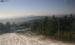 Lysá hora, pohled na západ