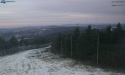 Lysá hora, pohled na západ