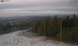 Lysá hora, pohled na západ