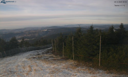 Lysá hora, pohled na západ