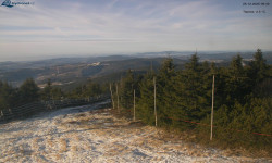 Lysá hora, pohled na západ