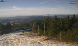 Lysá hora, pohled na západ