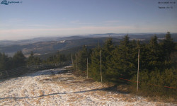 Lysá hora, pohled na západ