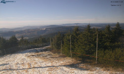 Lysá hora, pohled na západ