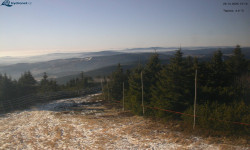 Lysá hora, pohled na západ