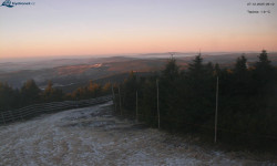 Lysá hora, pohled na západ