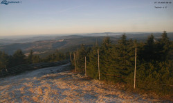 Lysá hora, pohled na západ