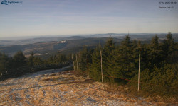 Lysá hora, pohled na západ