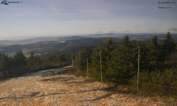 Lysá hora, pohled na západ