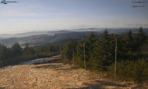 Město Rokytnice nad Jizerou - Lysá hora, pohled na západ - 27.12.2025 v 12:15 Město Rokytnice nad Jizerou - Lysá hora, pohled na západ - 27.12.2025 v 12:15
