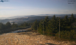 Lysá hora, pohled na západ